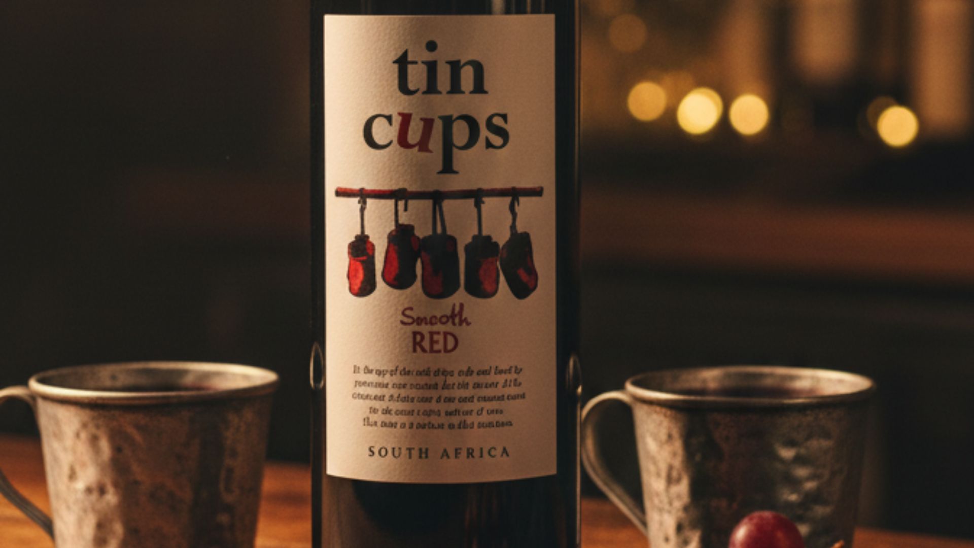 Tin Cup Smooth Red